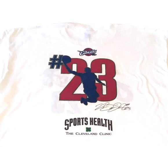 LeBron James Cleveland Cavaliers 23 T-Shirt Size XLarge - Picture 4 of 5